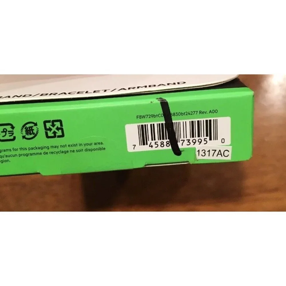 Belkin Sport Band For Apple Watch 38mm Black Green NIB